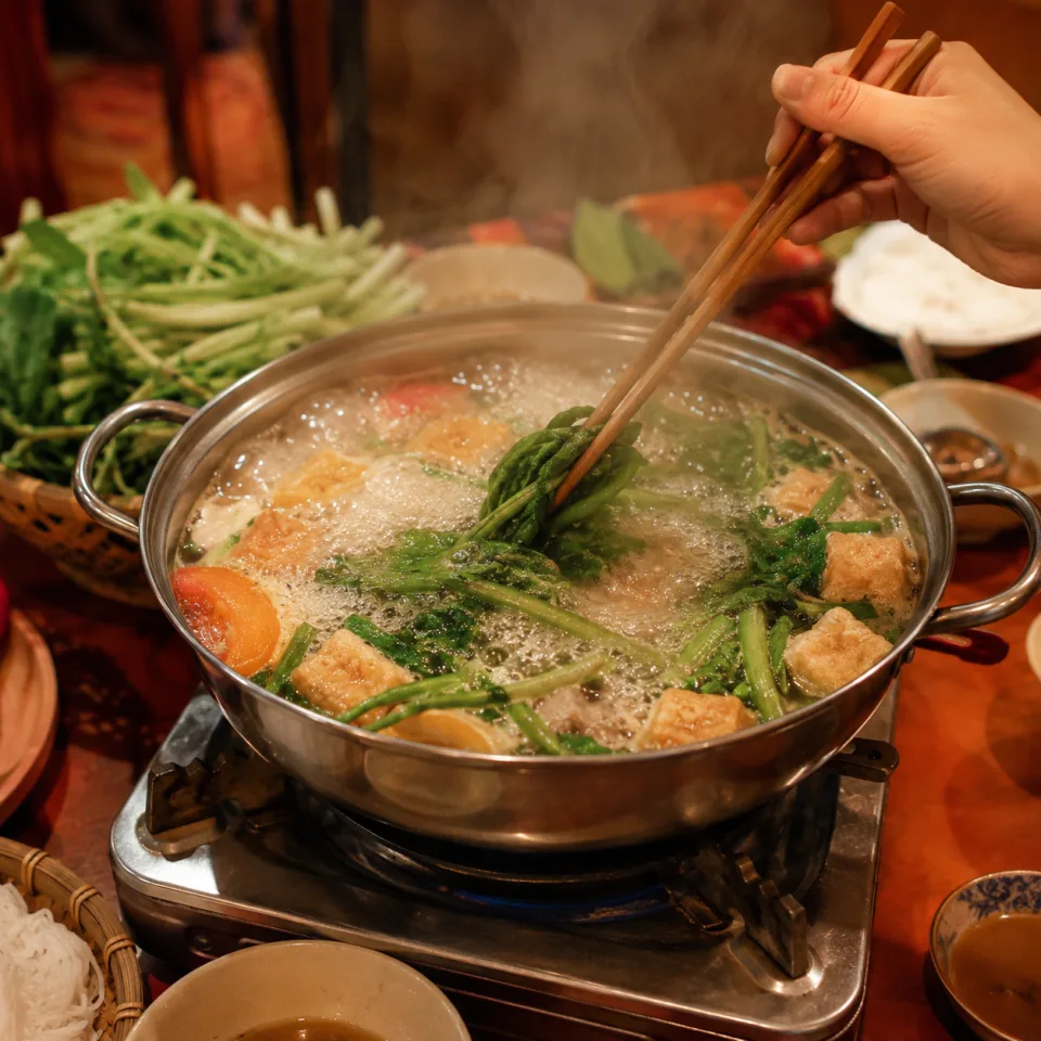 Bàn ăn tại Nguyễn Thị Bình.vn